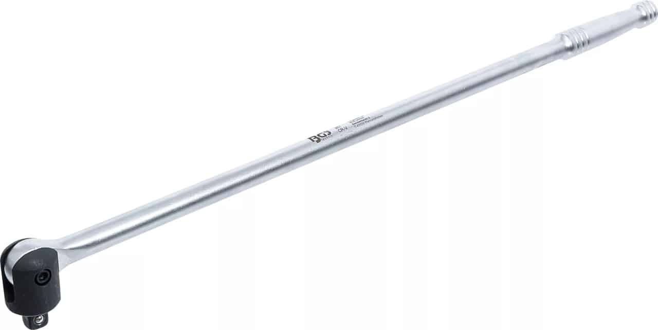 Maner de forta cu cap flexibil pentru tubulare cu antrenare de 1/2” (12.5mm), lungime 610mm, BGS 267 – Manere si Bari de forta Maner de forta cu cap flexibil pentru tubulare cu antrenare de 1/2'' (12.5mm), lungime 610mm, BGS 267 - Manere si Bari de forta