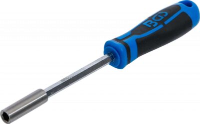 Mâner rotativ cu adaptor magnetic pentru biţi, antrenare 6,3 mm (1/4"), 200 mm, BGS 217