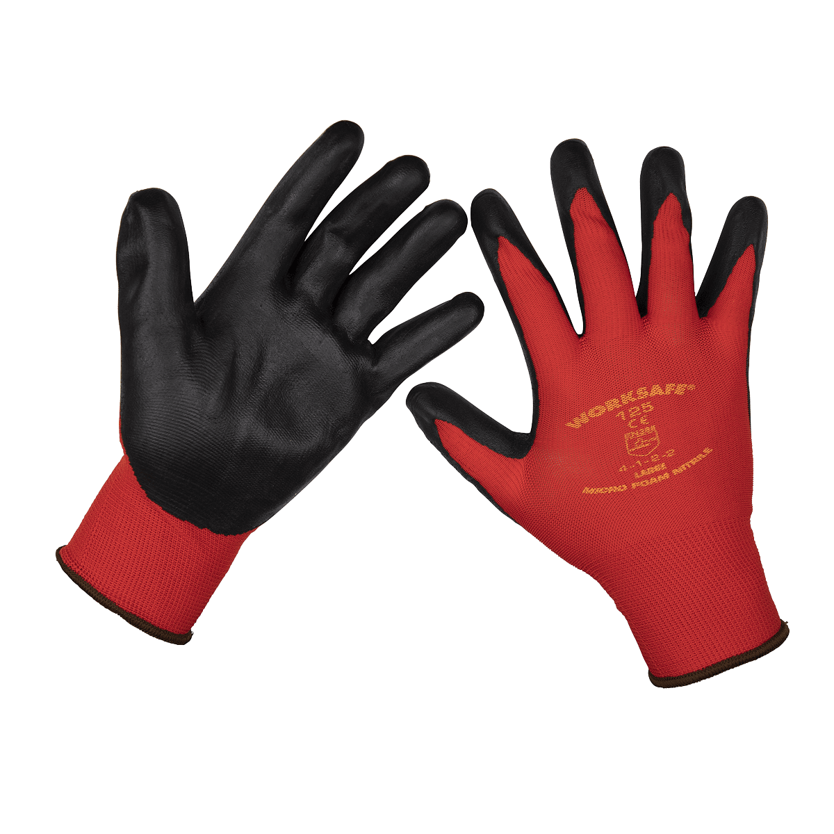 Manusi de protectie din nitril – pachet de 6 perechi – – In lucru Manusi de protectie din nitril - pachet de 6 perechi - - In lucru