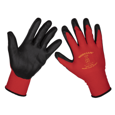 Manusi de protectie din nitril - pachet de 6 perechi - XL