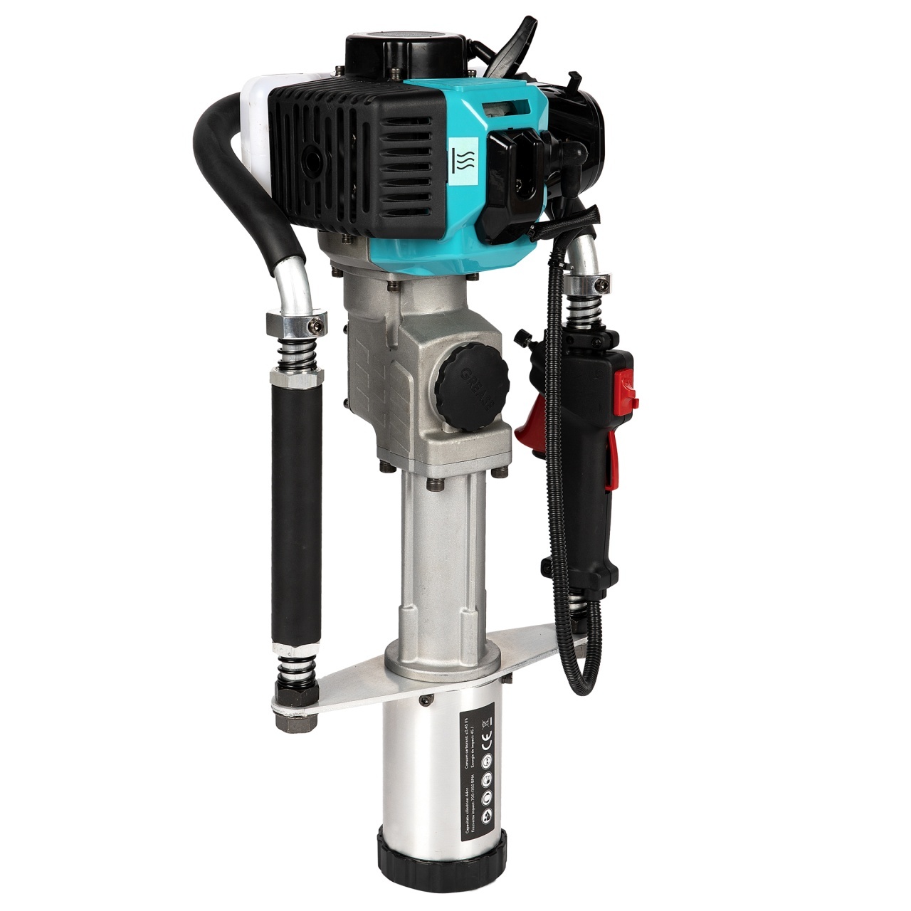 Masina batut stalpi, Detoolz, capacitate cilindrica 44CC, putere 1.34CP, motor benzina 2 timpi, energie maxima de impact 45J, frecventa maxima impact 2000 BPM – Accesorii diverse Masina batut stalpi, Detoolz, capacitate cilindrica 44CC, putere 1.34CP, motor benzina 2 timpi, energie maxima de impact 45J, frecventa maxima impact 2000 BPM - Accesorii diverse