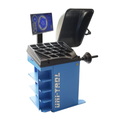 Masina de echilibrat roti autoturisme cu laser si monitor LCD, UNI-TROL