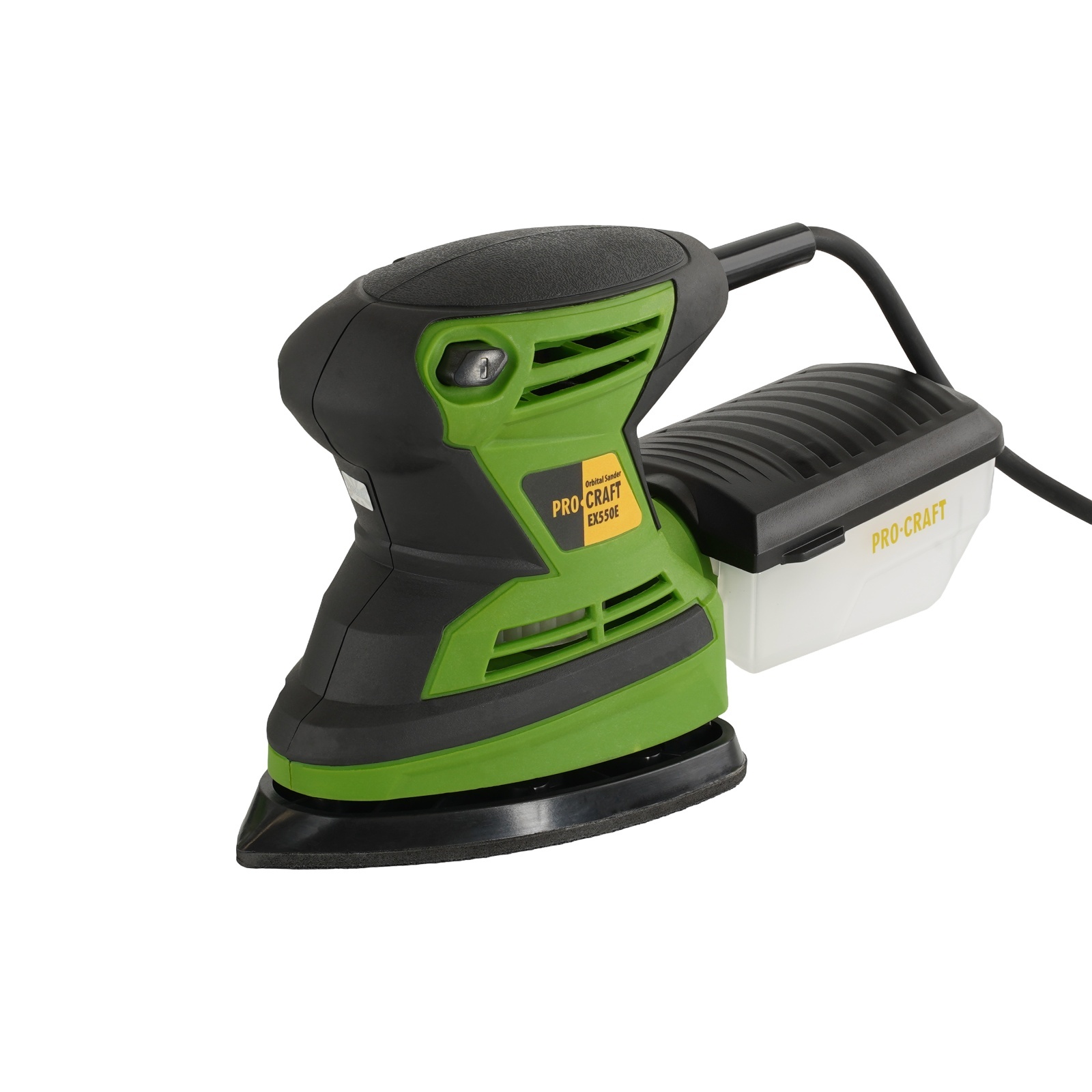 Masina de slefuit excentrica, 200W ProCraft EX550E – In lucru Masina de slefuit excentrica, 200W ProCraft EX550E - In lucru