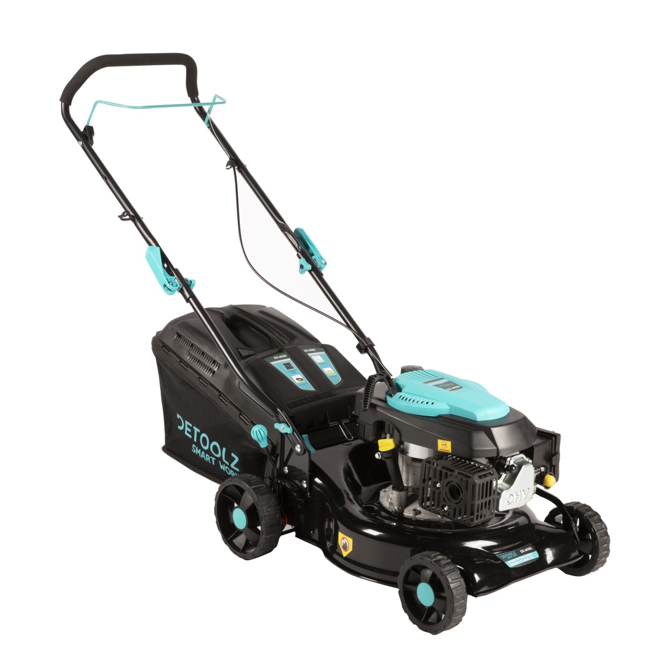 Masina de tuns gazon Detoolz, 3.5CP, 146CC, latime de taiere 43cm, colector 40L – SimpleTools Masina de tuns gazon Detoolz, 3.5CP, 146CC, latime de taiere 43cm, colector 40L - SimpleTools