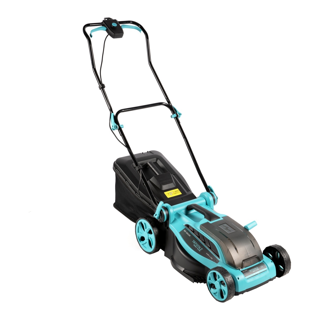 Masina de tuns gazon Detoolz, doua porturi 18V, latime de taiere 38cm, colector 36L – Masini tuns iarba Masina de tuns gazon Detoolz, doua porturi 18V, latime de taiere 38cm, colector 36L - Masini tuns iarba