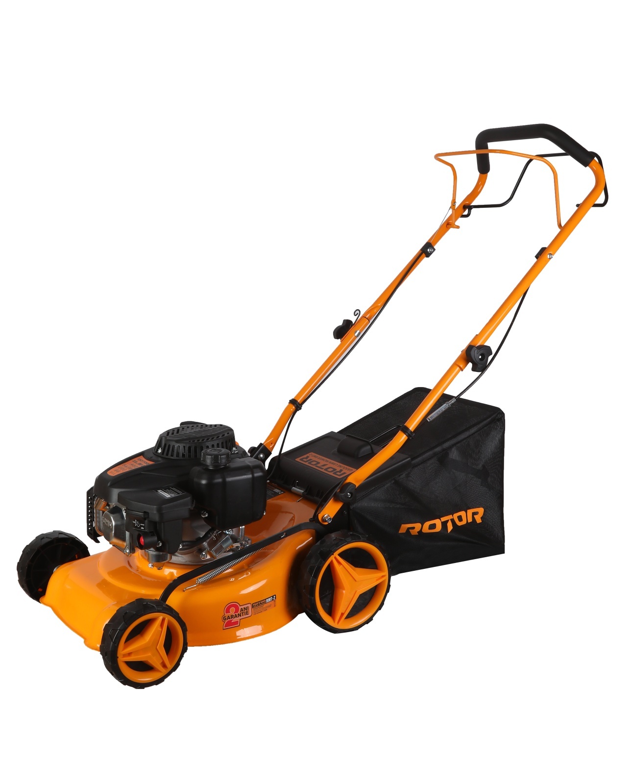 Mașină de tuns iarba pe benzină ROTOR RMT-2, 40L, 4T, 2,5 CP – In lucru Mașină de tuns iarba pe benzină ROTOR RMT-2, 40L, 4T, 2,5 CP - In lucru