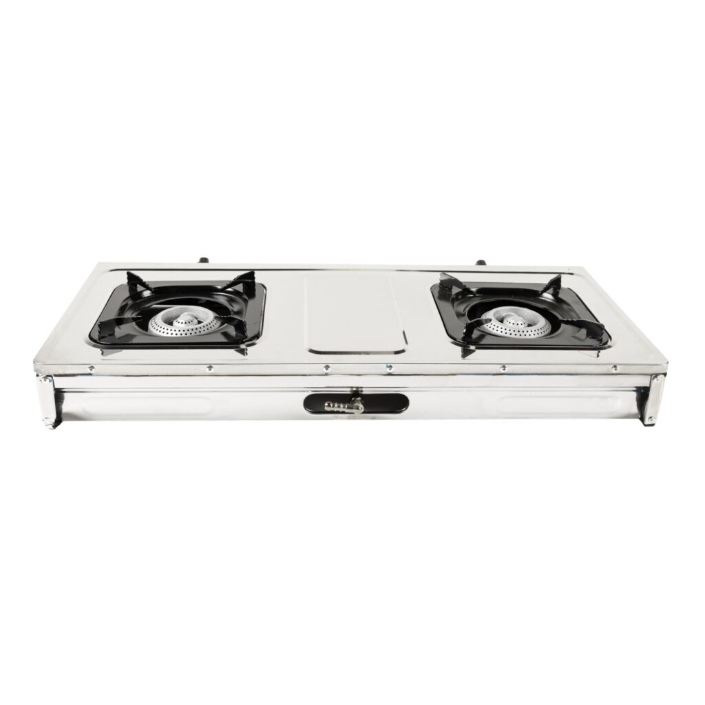 Mini aragaz portabil, Detoolz, 5.6kW, 2 ochiuri, Piezo - SimpleTools