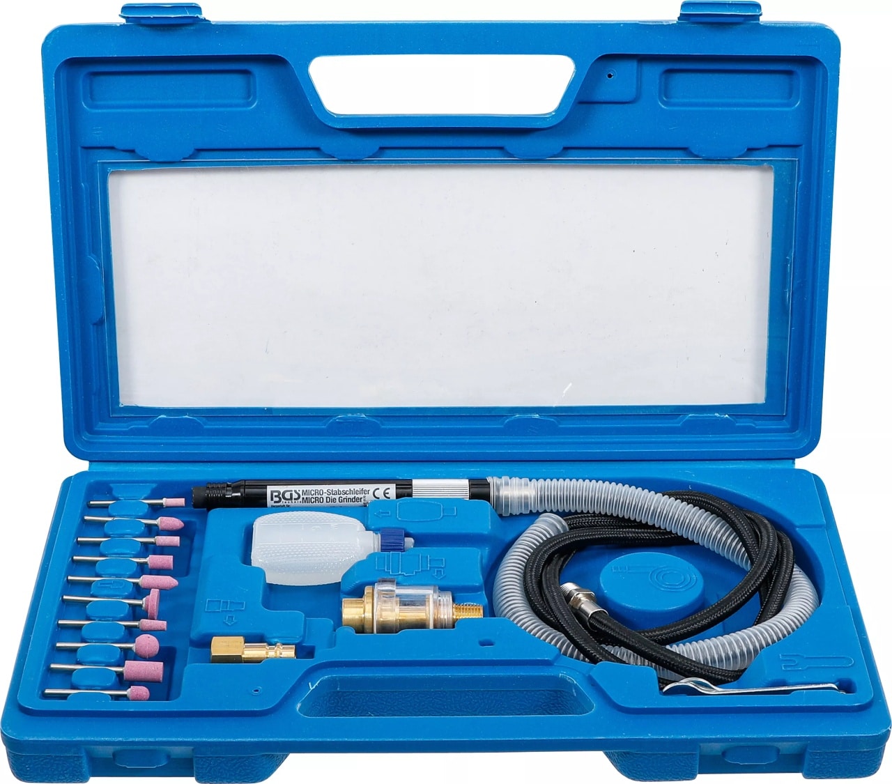 Mini biax pneumatic + accesorii, 54.000rot/min, BGS 3249 – Bormasini/Fierastraie si Biax-uri Pneumatice Mini biax pneumatic + accesorii, 54.000rot/min, BGS 3249 - Bormasini/Fierastraie si Biax-uri Pneumatice