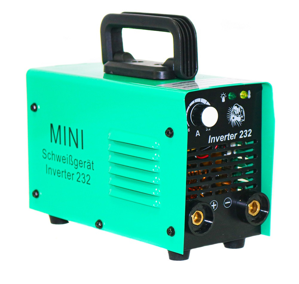MINI Schweissgerat Inverter 232 – Aparat de sudura invertor Intensiv – Aparate de sudura tip Invertor MMA MINI Schweissgerat Inverter 232 - Aparat de sudura invertor Intensiv - Aparate de sudura tip Invertor MMA