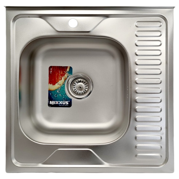 MIXXUS Z6060L-08-180MD chiuveta bucatarie din inox – In lucru MIXXUS Z6060L-08-180MD chiuveta bucatarie din inox - In lucru