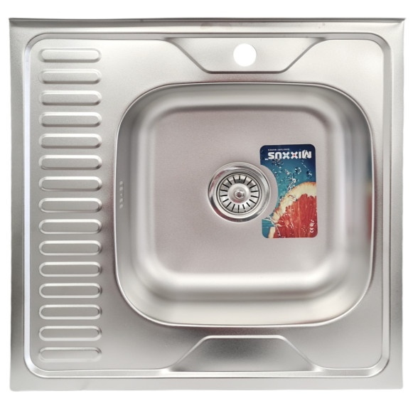 MIXXUS Z6060R-08-180E chiuveta bucatarie din inox – SimpleTools MIXXUS Z6060R-08-180E chiuveta bucatarie din inox - SimpleTools