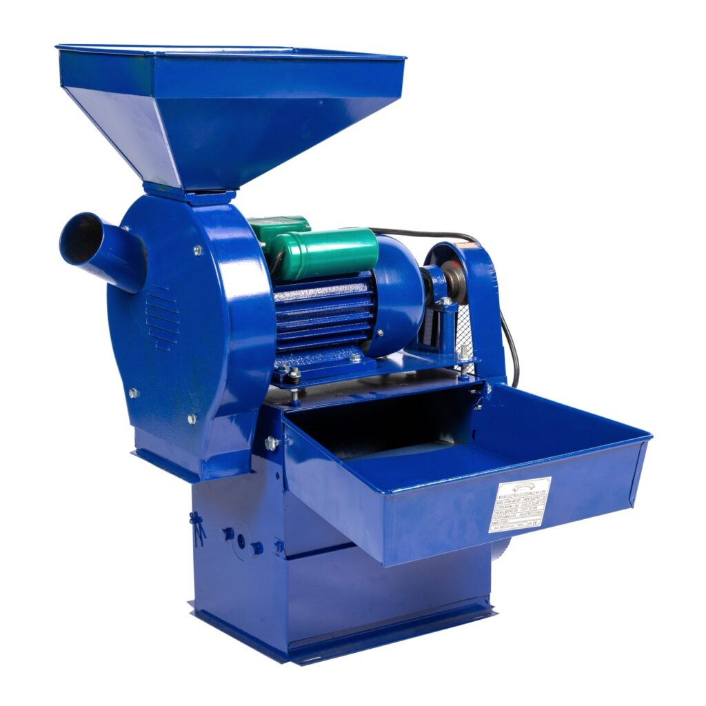Moara electrica 3.5 KW cu ciocanele nr. 8 3in1 Micul Fermier - Mori cereale si Batoze