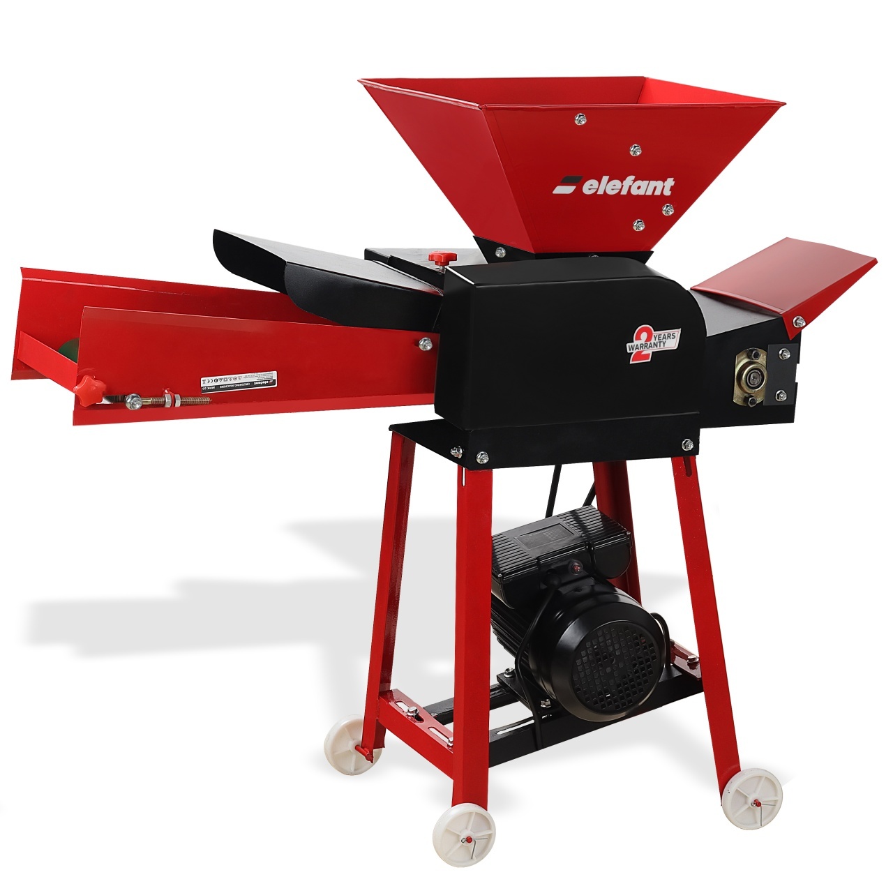 Moara pentru furaje 2200 W, 3 CP, 2900 rot/min, 600 kg/h MHK-20 ELEFANT – Mori cereale si Batoze Moara pentru furaje 2200 W, 3 CP, 2900 rot/min, 600 kg/h MHK-20 ELEFANT - Mori cereale si Batoze