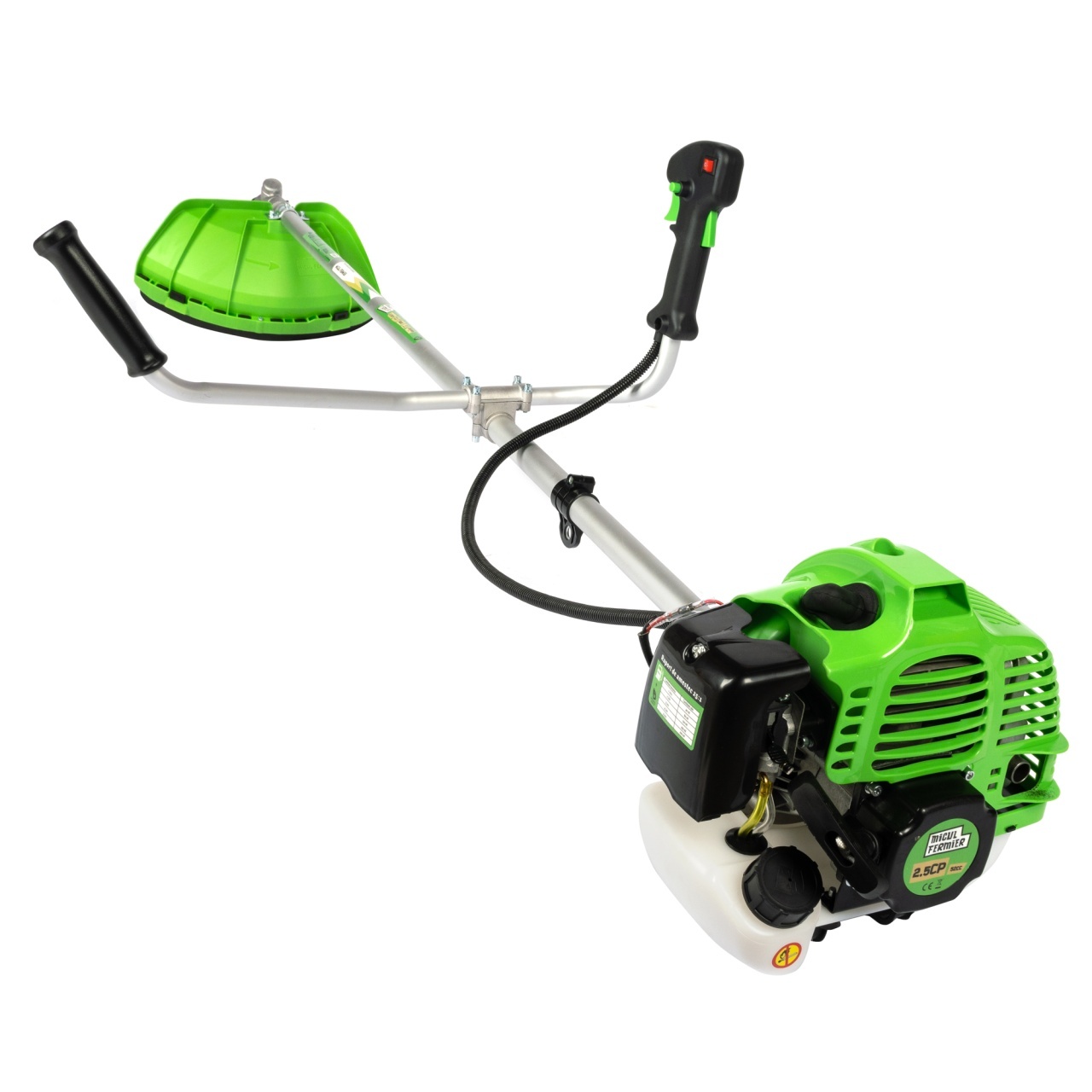 Motocositoare Micul Fermier 2.5CP, 52CC, motor benzina 2T, pornire rapida, 3 accesorii, tija 28mm – In lucru Motocositoare Micul Fermier 2.5CP, 52CC, motor benzina 2T, pornire rapida, 3 accesorii, tija 28mm - In lucru