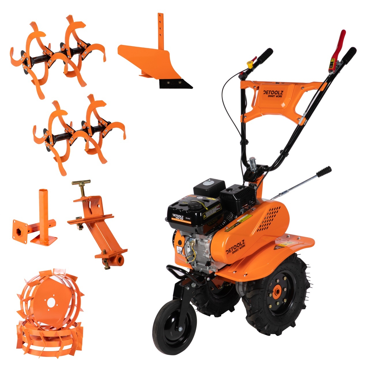Motocultor 7CP,212CC+plug+adaptor+roti metalice – In lucru Motocultor 7CP,212CC+plug+adaptor+roti metalice - In lucru