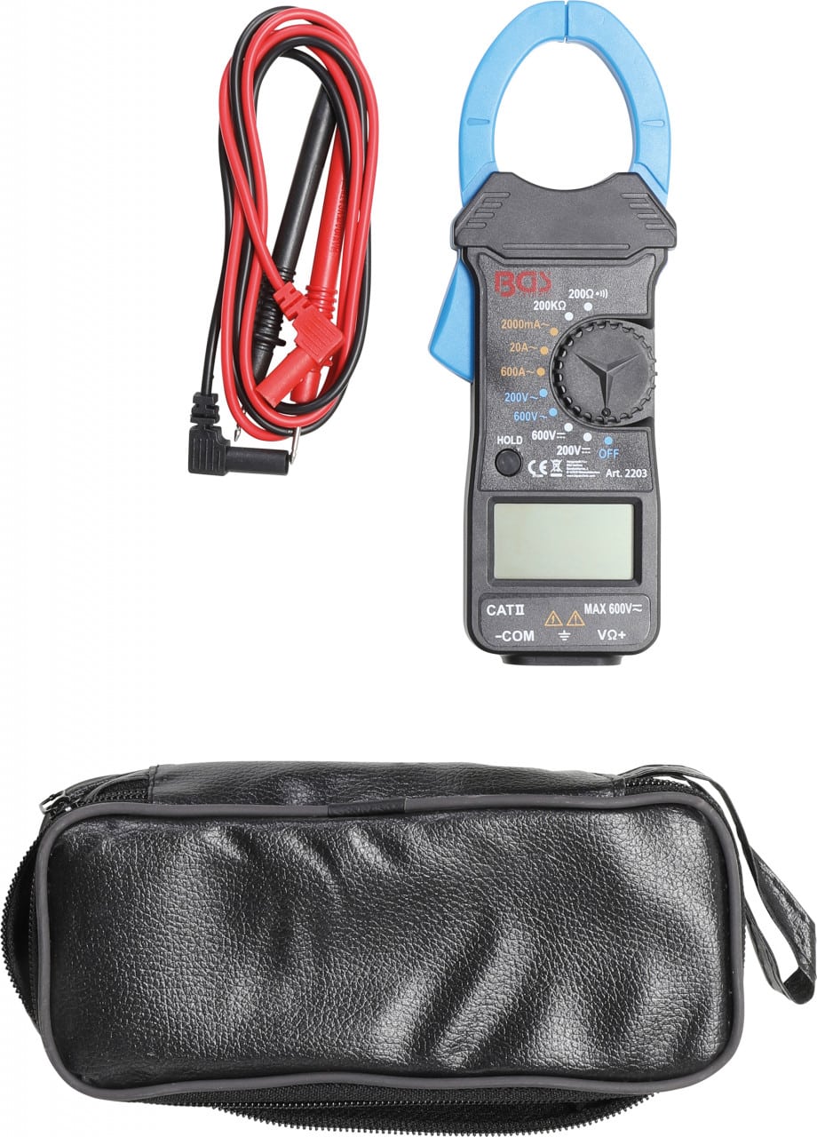 Multimetru digital cu cleste ampermetric, BGS 2203 – Multimetre si testere Multimetru digital cu cleste ampermetric, BGS 2203 - Multimetre si testere