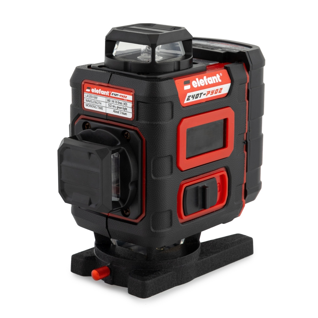 Nivela Laser 4D ELEFANT E4DT-PY02 3D – 3 x 360° (12 linii), 4D – 4 x 360° (16 linii) – In lucru Nivela Laser 4D ELEFANT E4DT-PY02 3D – 3 x 360° (12 linii), 4D – 4 x 360° (16 linii) - In lucru