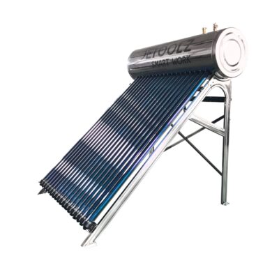 Panou solar presurizat Detoolz, capacitate 180 litri, inox, 18 tuburi