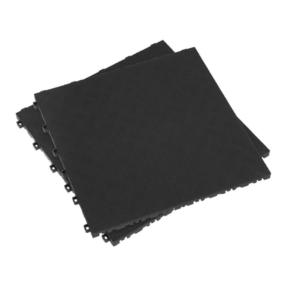 Pardoseli cu prindere “click”, negru, SEALEY – In lucru Pardoseli cu prindere “click”, negru, SEALEY - In lucru