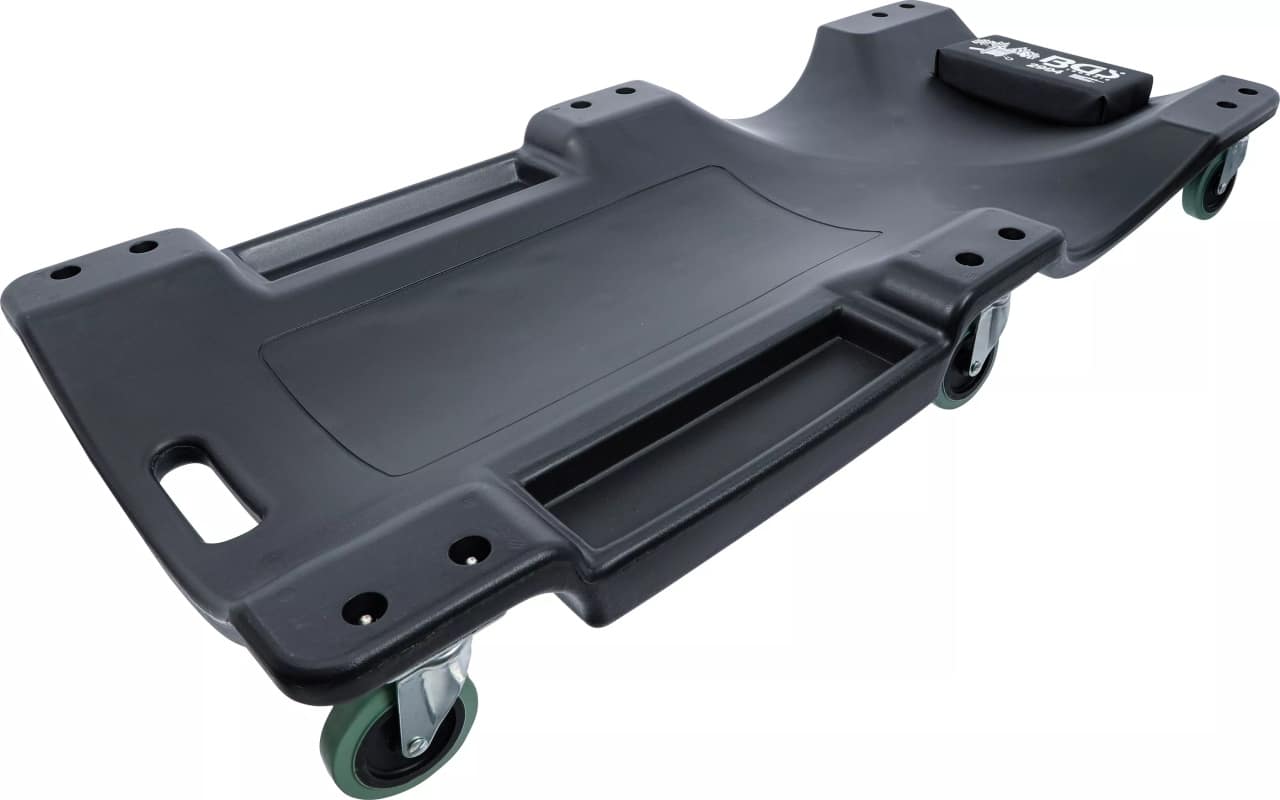 Pat de lucru mobil pentru mecanici cu 6 roti, capacitate max. 110Kg, dimensiuni 100×51 cm, BGS 2994 – Mobilier atelier Pat de lucru mobil pentru mecanici cu 6 roti, capacitate max. 110Kg, dimensiuni 100x51 cm, BGS 2994 - Mobilier atelier