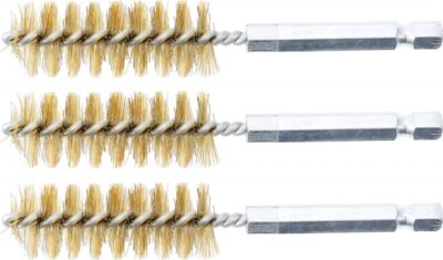 Perii alama 17 mm, 6, 3 mm (1/4") 3 piese, BGS 3078-17-M