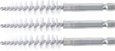 Perii nylon 13 mm, 6, 3 mm (1/4") 3 piese, BGS 3078-13-N