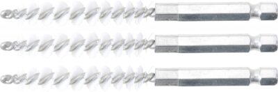 Perii nylon 8 mm, 6, 3 mm (1/4") 3 piese, BGS 3078-8-N