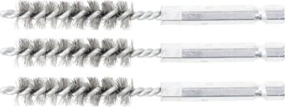 Perii oţel 11 mm, 6, 3 mm (1/4") 3 piese, BGS 3078-11-S