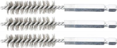 Perii oţel 12 mm, 6, 3 mm (1/4") 3 piese, BGS 3078-12-S
