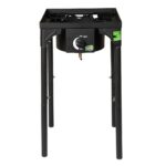 Pirostrie patrata Micul Fermier, putere termica 6kW, 1 arzator, inaltime ajustabila 72/42 cm - Aragaze