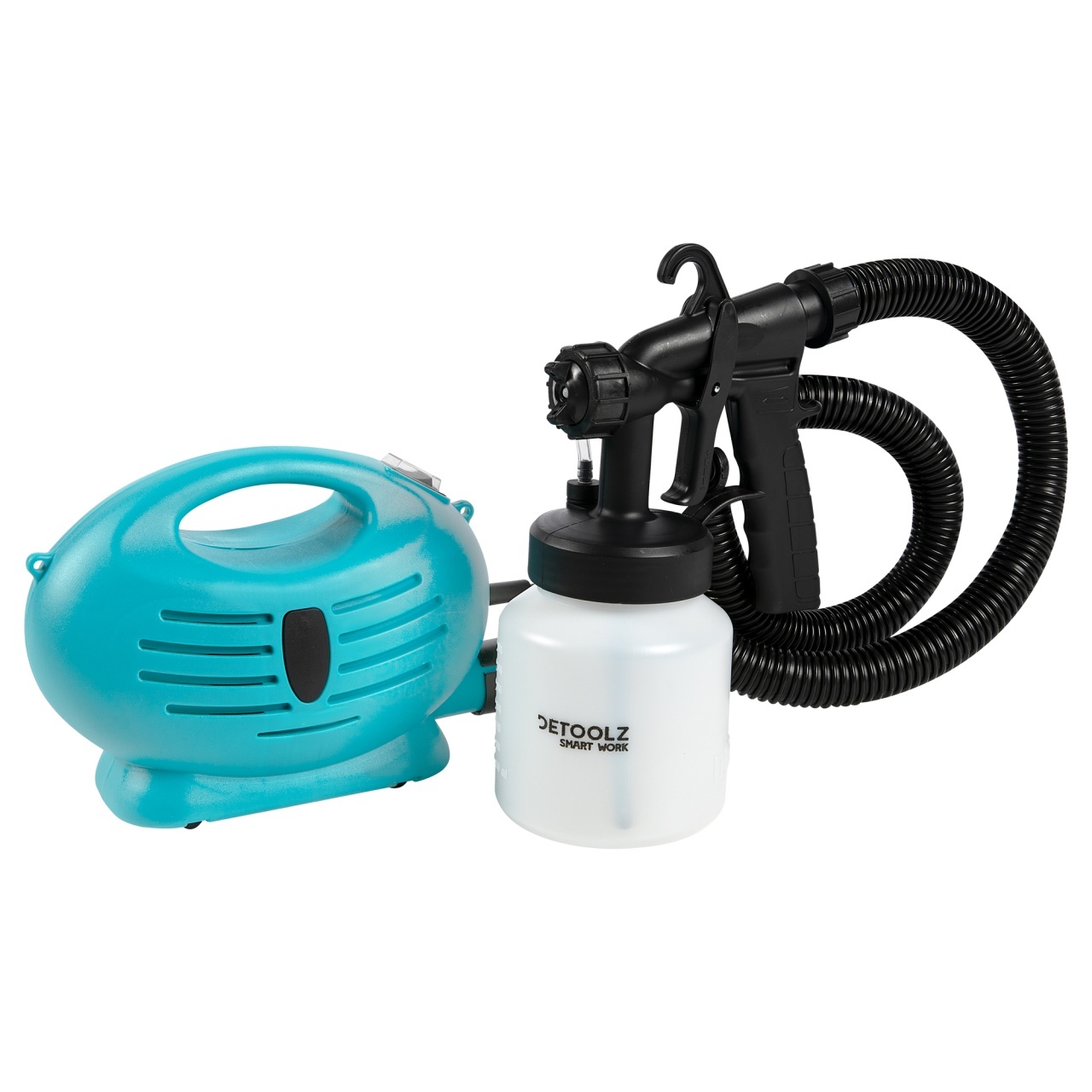 Pistol electric de vopsit 650W cu compresor – Scule tencuit/Vopsit/Slefuit si Taiat Pistol electric de vopsit 650W cu compresor - Scule tencuit/Vopsit/Slefuit si Taiat