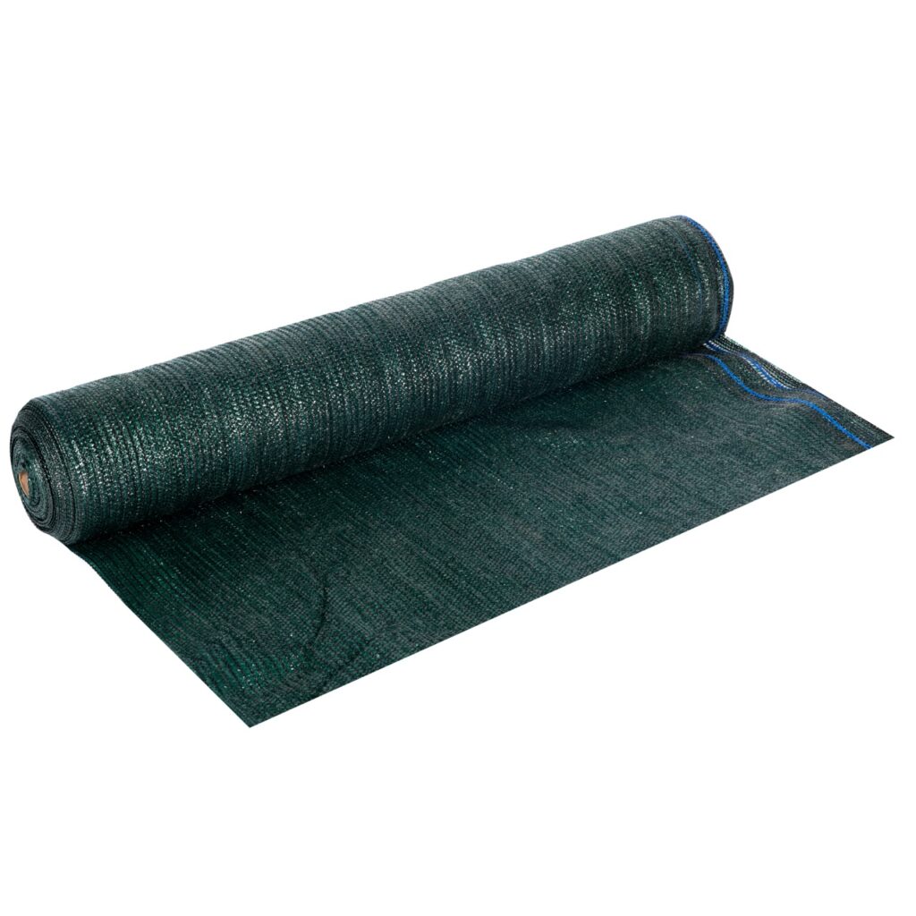Plasa de umbrire Micul Fermier, 1.5x20m, 120g/mp, grad de umbrire 90%, material HDPE, protectie UV - Plasa umbrire