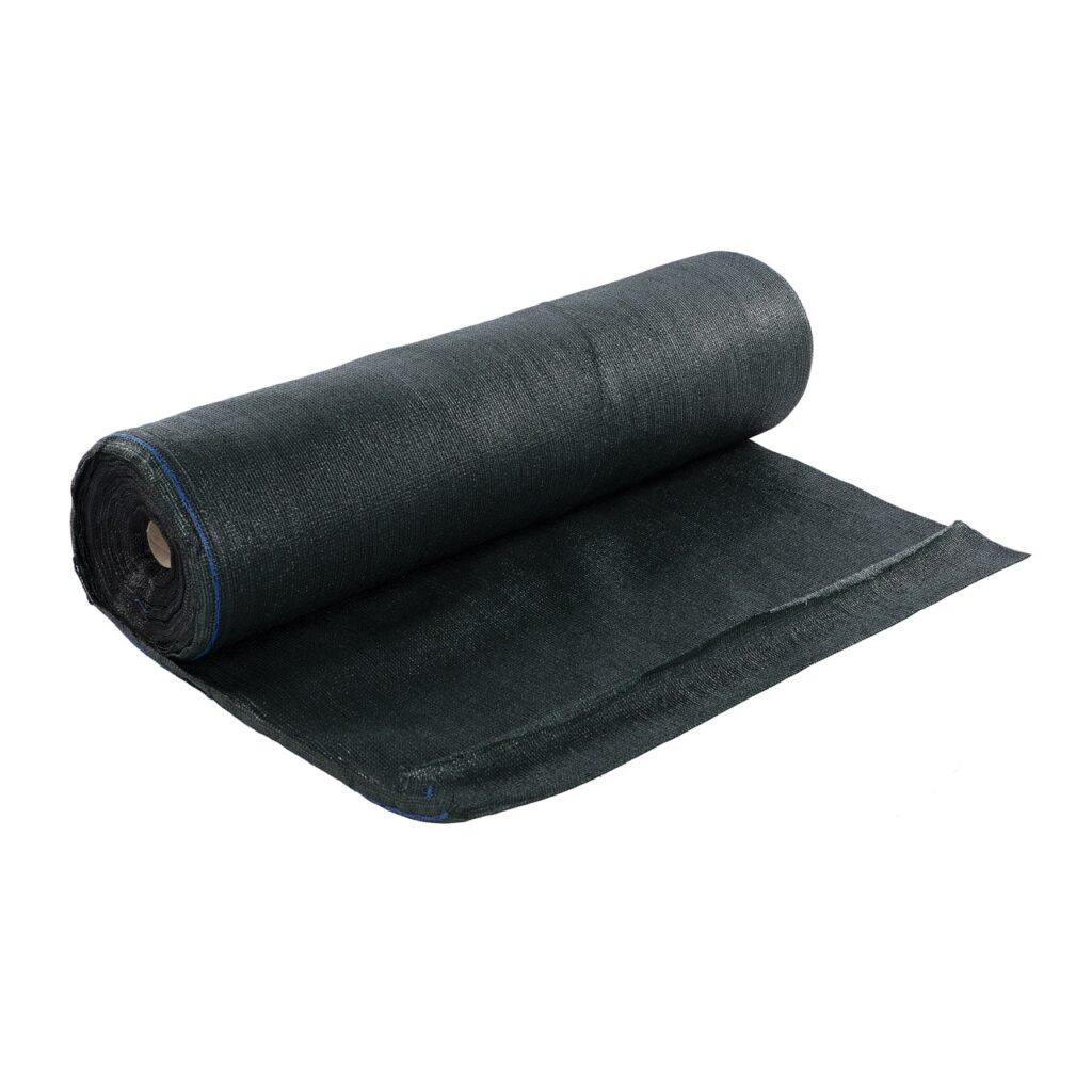 Plasa de umbrire Micul Fermier, 2x50m, 120g/mp, grad de umbrire 90%, material HDPE, protectie UV - Plasa umbrire