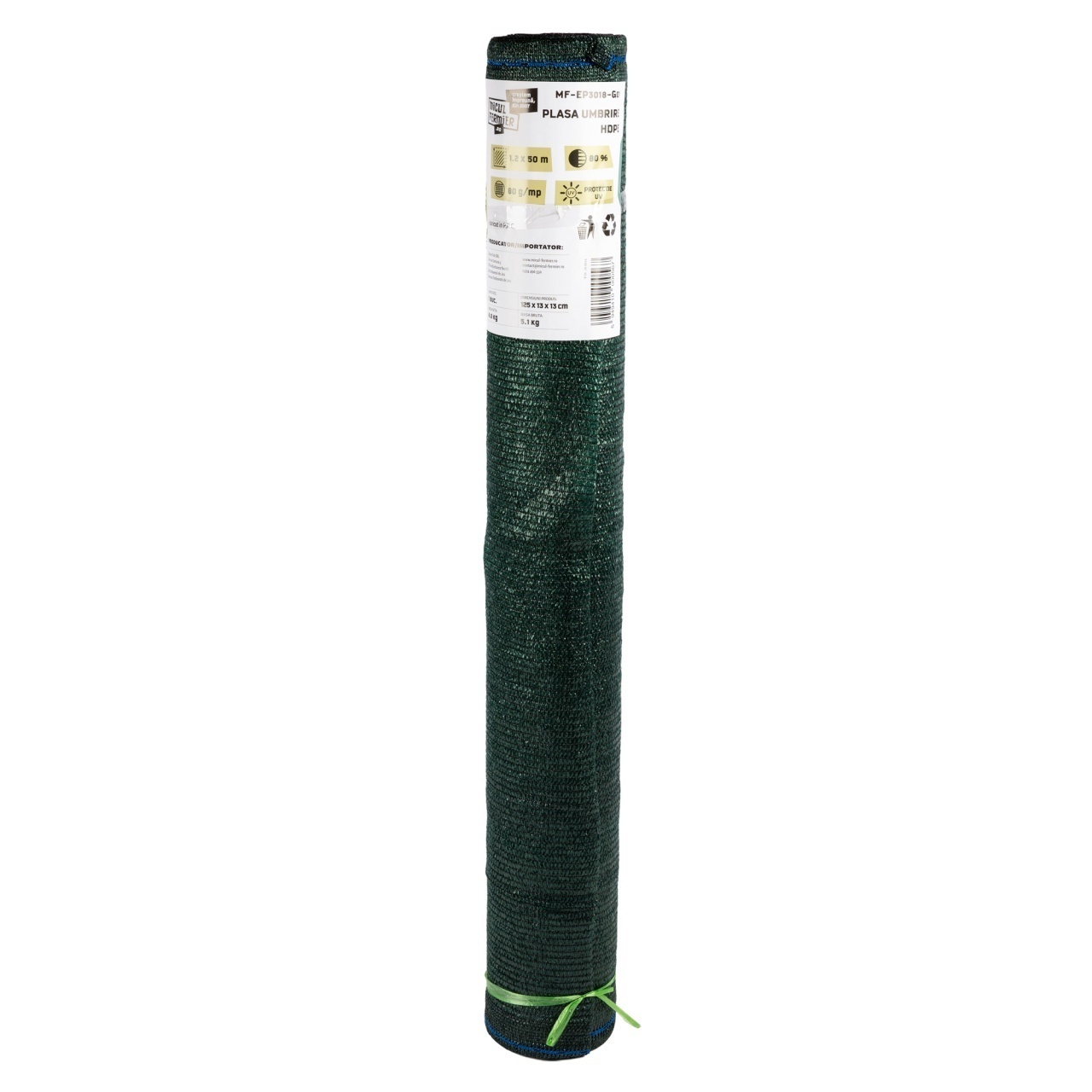 Plasa de umbrire Micul Fermier, HDPE, 1.2x50m 80g/mp 80% – Plasa umbrire Plasa de umbrire Micul Fermier, HDPE, 1.2x50m 80g/mp 80% - Plasa umbrire