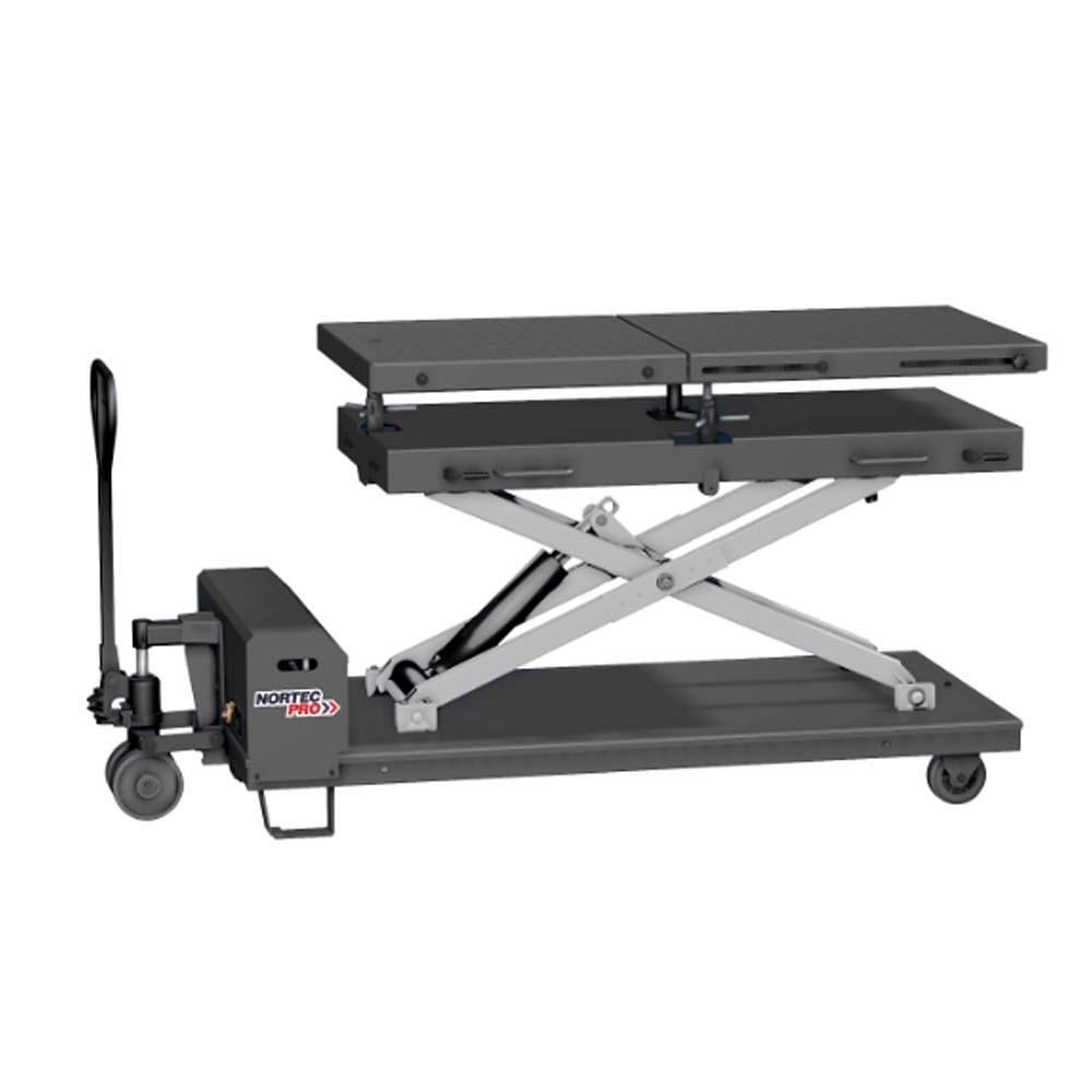 Platforma foarfeca de ridicare, NORTEC PRO – In lucru Platforma foarfeca de ridicare, NORTEC PRO - In lucru