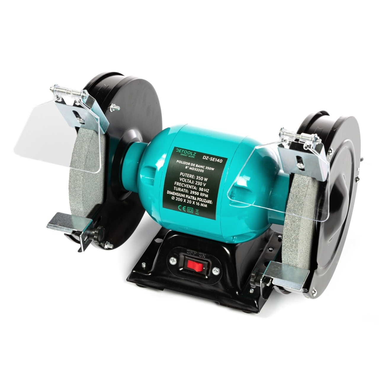Polizor de banc Detoolz, putere 350W, diametru disc 200mm – Polizoare unghiulare si de banc Polizor de banc Detoolz, putere 350W, diametru disc 200mm - Polizoare unghiulare si de banc