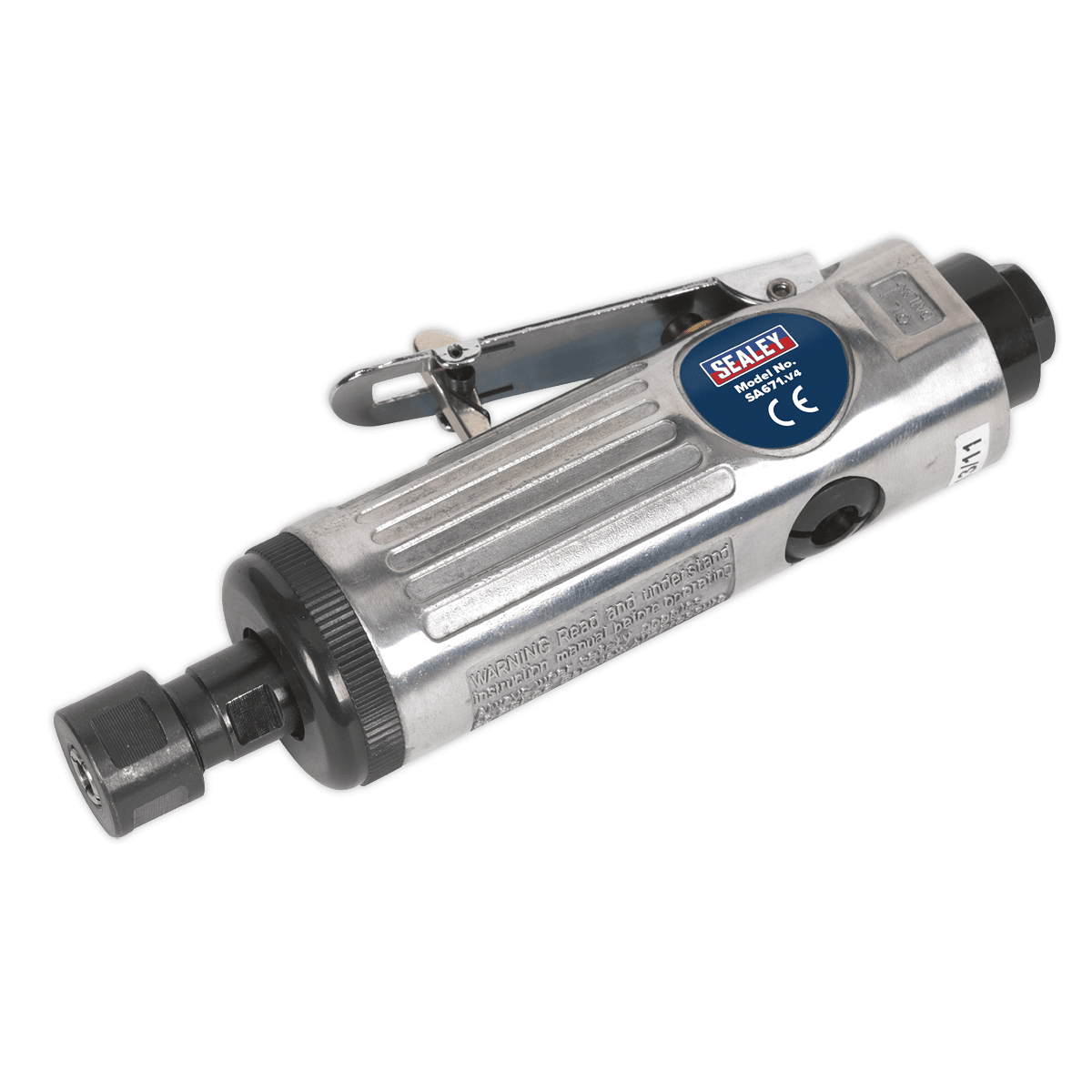 Polizor unghiular pneumatic, 22000 rpm, Sealey – In lucru Polizor unghiular pneumatic, 22000 rpm, Sealey - In lucru