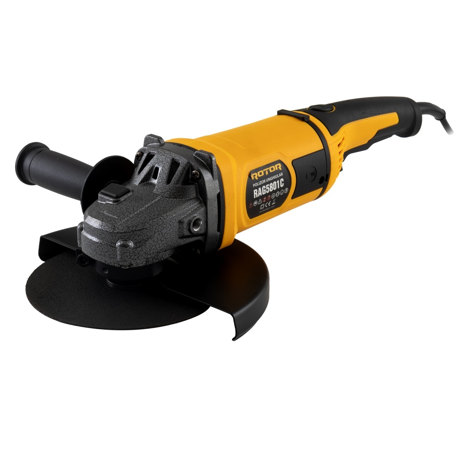 Polizor unghiular ROTOR RAG5801C 2050 W, 230 mm, Cu perii – Polizoare unghiulare si de banc Polizor unghiular ROTOR RAG5801C 2050 W, 230 mm, Cu perii - Polizoare unghiulare si de banc