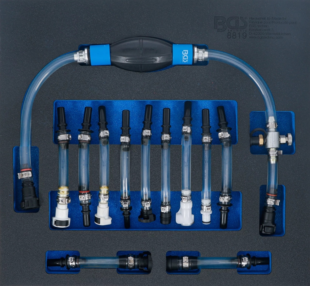 Pompa amorsat sistem alimentare Diesel Ford, PSA, Opel, Fiat, Rover, Land Rover, Renault, Mercedes-Benz,7-piese, BGS 8819 – Pompe ulei/Adblue si Motorina Pompa amorsat sistem alimentare Diesel Ford, PSA, Opel, Fiat, Rover, Land Rover, Renault, Mercedes-Benz,7-piese, BGS 8819 - Pompe ulei/Adblue si Motorina