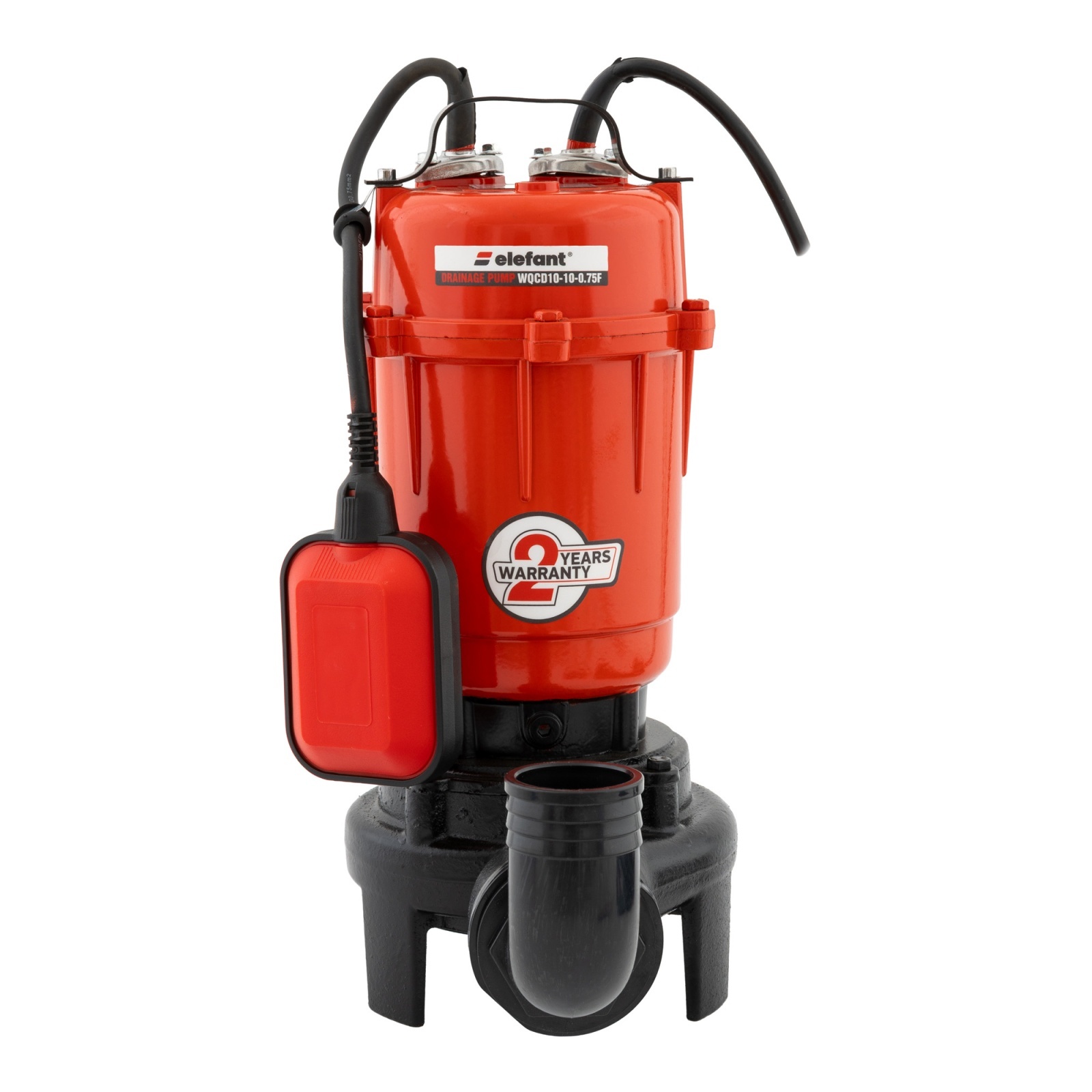 Pompa de drenaj ELEFANT WQCD10-10-0.75F cu tocator, 750W, 200 l/min, inaltime refulare 10 m – Pompe apa Pompa de drenaj ELEFANT WQCD10-10-0.75F cu tocator, 750W, 200 l/min, inaltime refulare 10 m - Pompe apa
