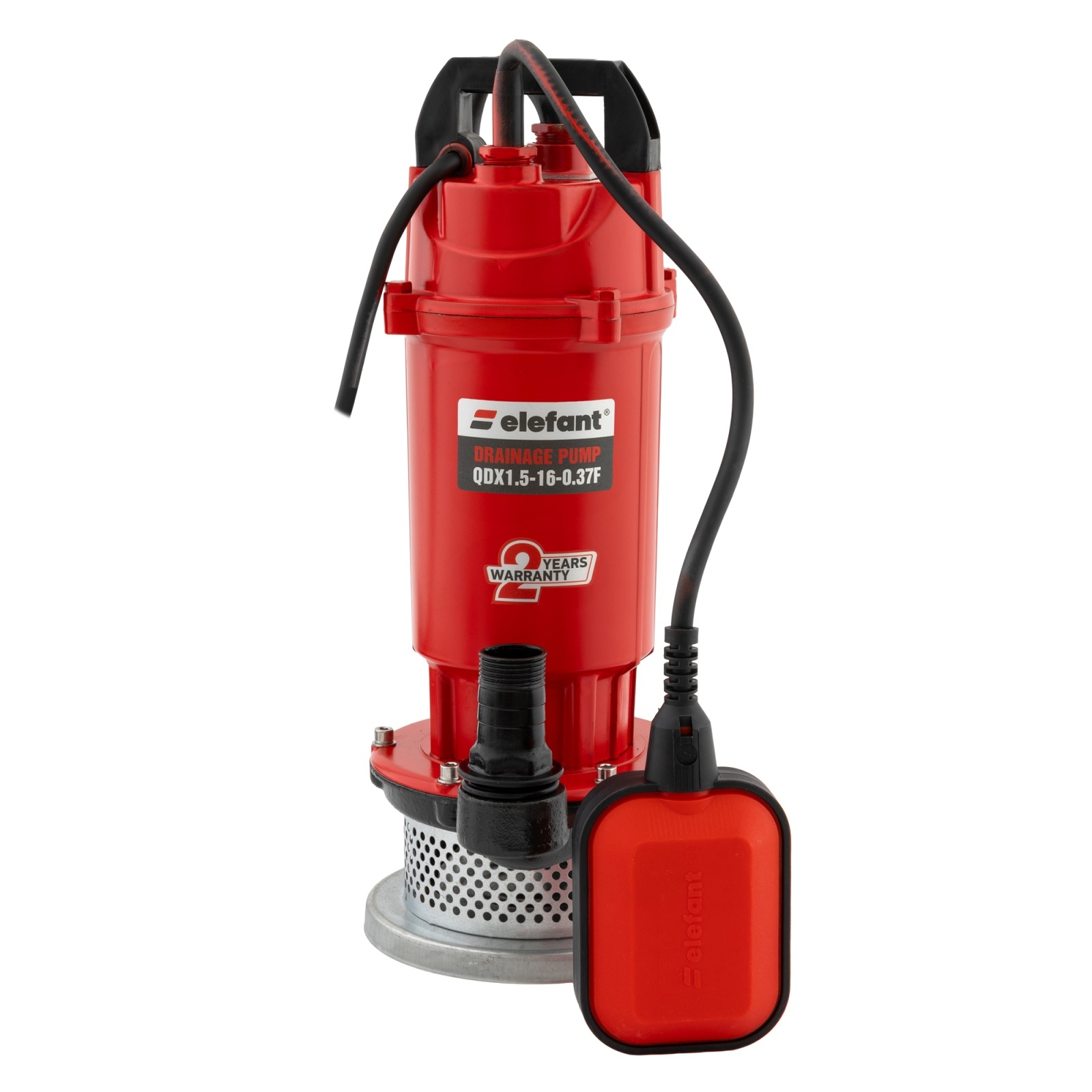 Pompa de drenaj submersibila ELEFANT QDX1.5-16-0.37F cu plutitor, 370W, 50 l/min, inaltime refulare 16 m – Pompe apa Pompa de drenaj submersibila ELEFANT QDX1.5-16-0.37F cu plutitor, 370W, 50 l/min, inaltime refulare 16 m - Pompe apa