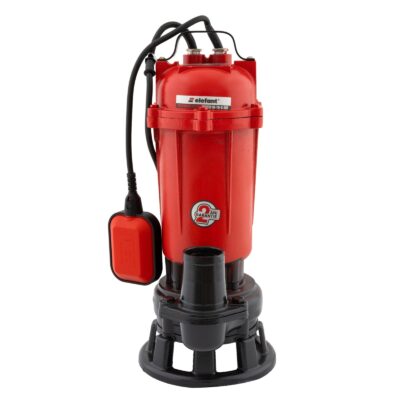 Pompa de drenaj submersibila monoetajata ELEFANT WQCD10-10-0.95F cu tocator, 950W, 267 l/min, inaltime refulare 13 m