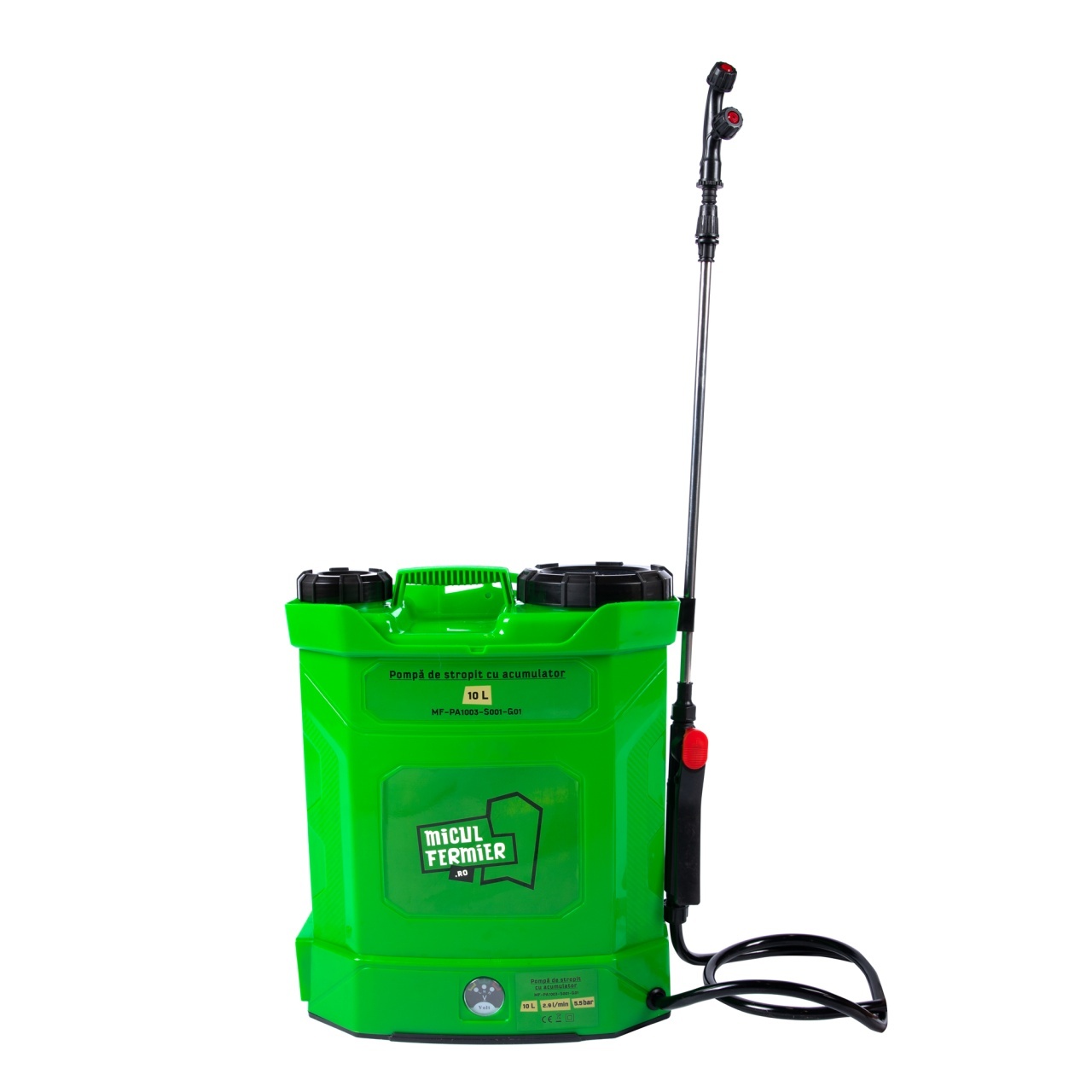 Pompa de stropit cu acumulator, Micul Fermier 10L – Pompe de stropit si Vermorele Pompa de stropit cu acumulator, Micul Fermier 10L - Pompe de stropit si Vermorele