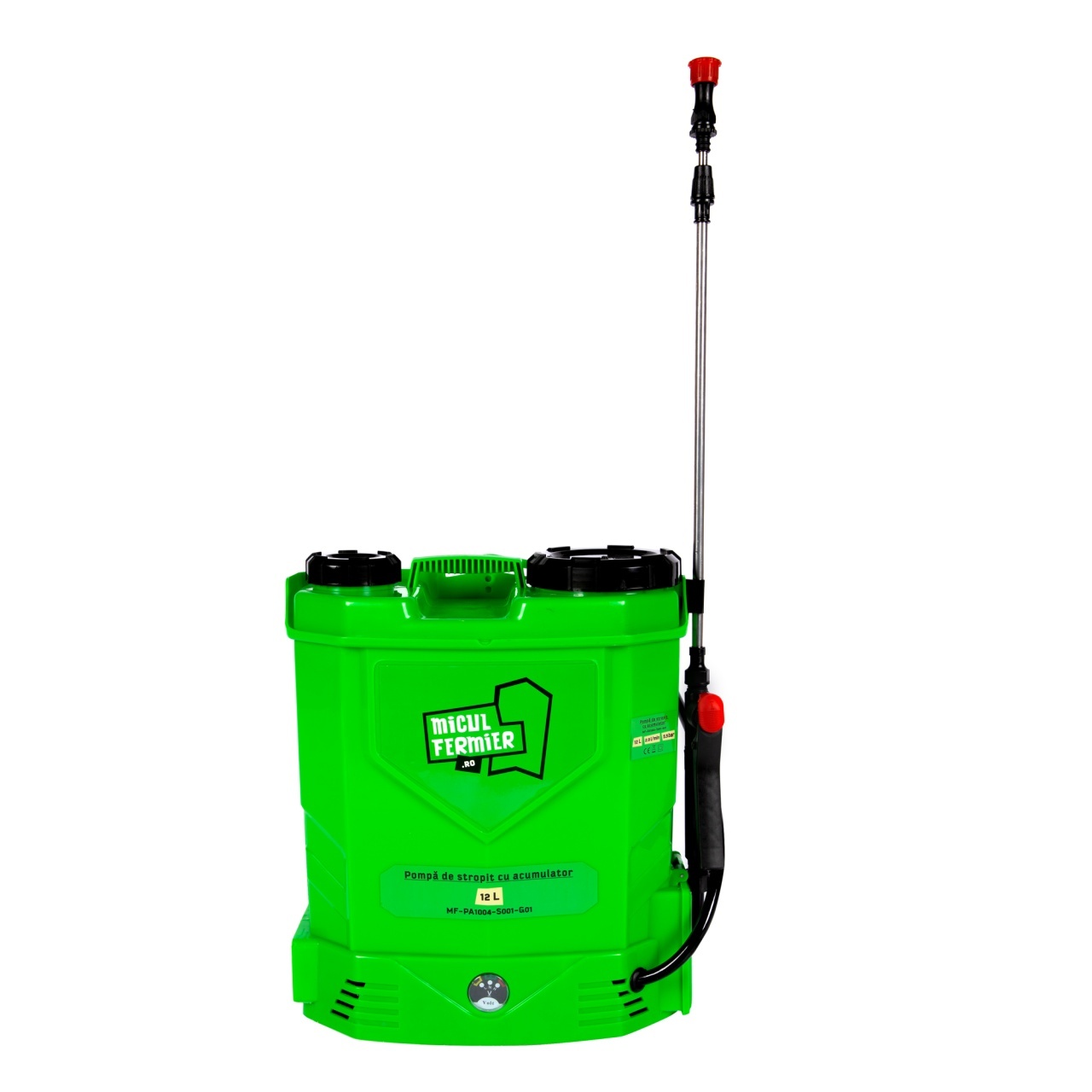 Pompa de stropit cu acumulator, Micul Fermier 12L – Pompe de stropit si Vermorele Pompa de stropit cu acumulator, Micul Fermier 12L - Pompe de stropit si Vermorele