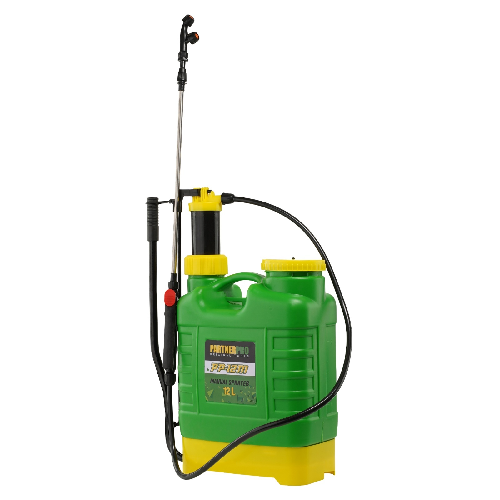 Pompa de stropit manuala 12L PARTNERPRO PP-12m – In lucru Pompa de stropit manuala 12L PARTNERPRO PP-12m - In lucru
