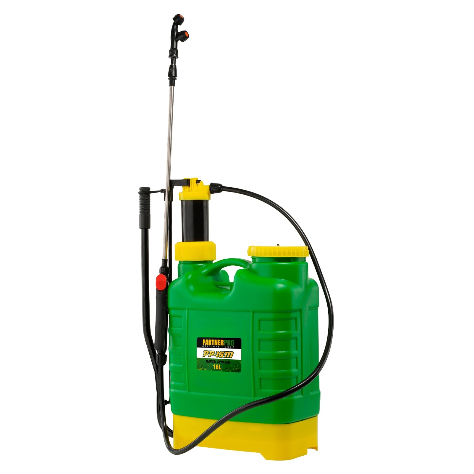 Pompa de stropit manuala 16L PARTNERPRO PP-16m – In lucru Pompa de stropit manuala 16L PARTNERPRO PP-16m - In lucru