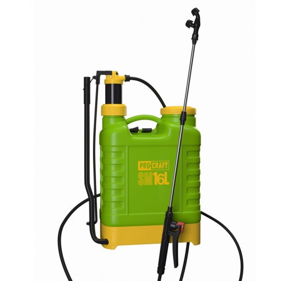 Pompa de stropit manuala, PROCRAFT SM-16L – In lucru Pompa de stropit manuala, PROCRAFT SM-16L - In lucru