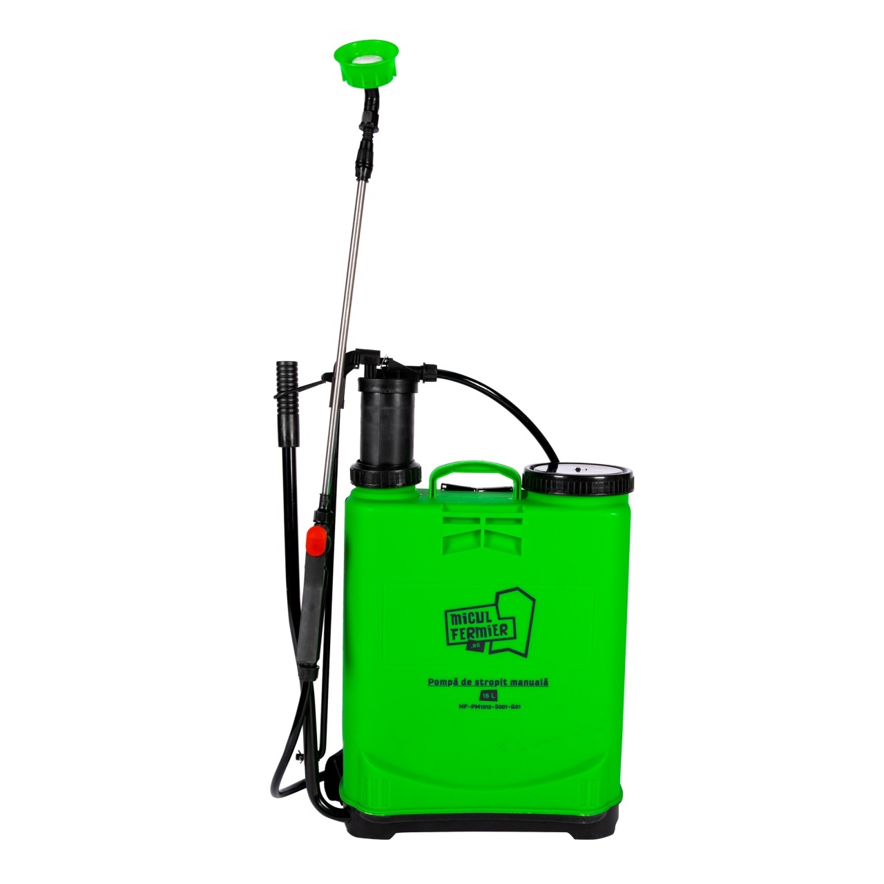 Pompa de stropit Micul Fermier, capacitate 16l, manuala – Pompe de stropit si Vermorele Pompa de stropit Micul Fermier, capacitate 16l, manuala - Pompe de stropit si Vermorele