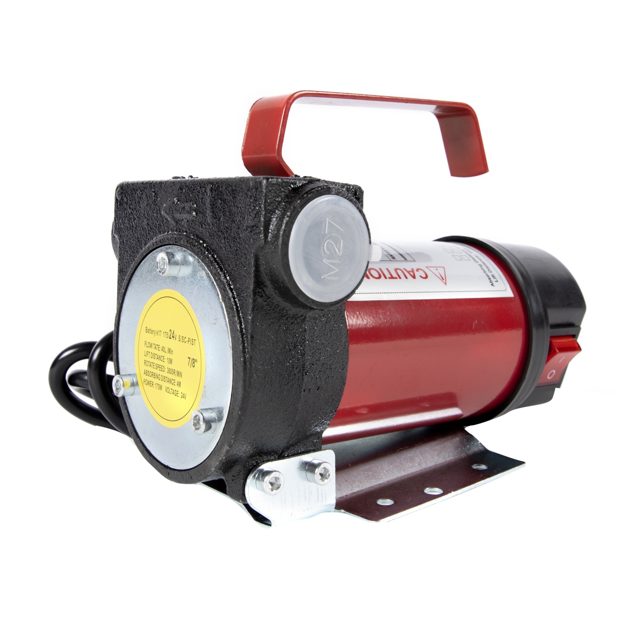 Pompa de transfer Micul Fermier, tensiune 24V, debit maxim 1980 l/h, inaltime maxima de pompare 6m, cu autoamorsare – Pompe si accesorii auto Pompa de transfer Micul Fermier, tensiune 24V, debit maxim 1980 l/h, inaltime maxima de pompare 6m, cu autoamorsare - Pompe si accesorii auto