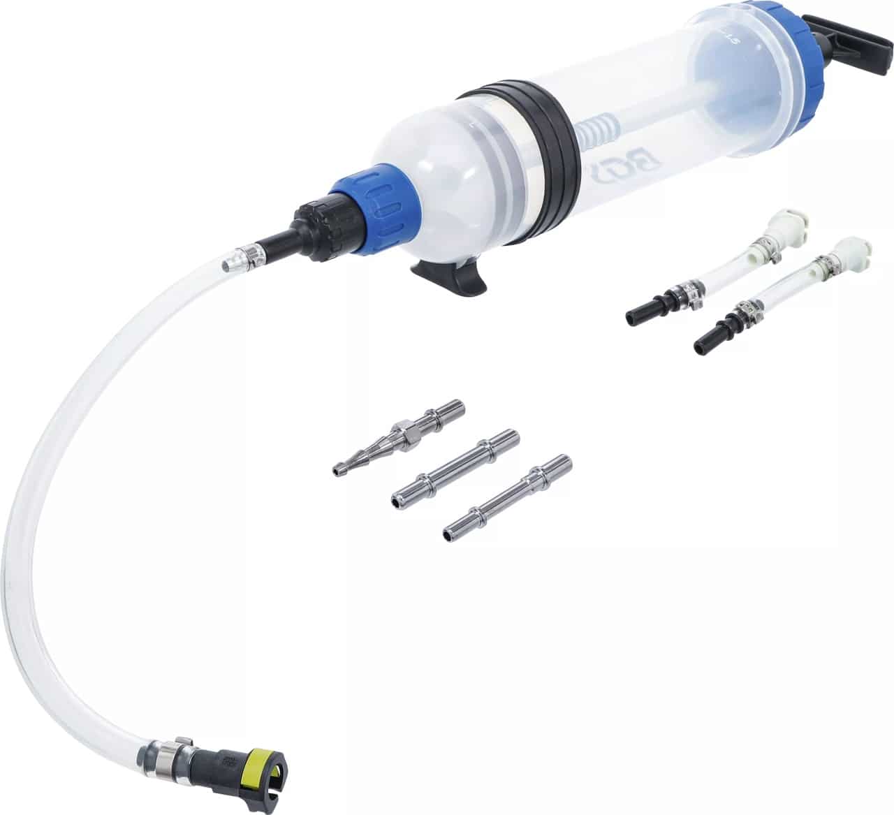 Pompa de transfer Ulei, Combustibil, Antigel cu set adaptoare, capacitate 1500 ml, BGS 9782 – Schimb ulei Pompa de transfer Ulei, Combustibil, Antigel cu set adaptoare, capacitate 1500 ml, BGS 9782 - Schimb ulei